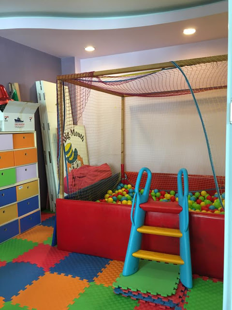 Kids club area An area for the kids to go to mix with other kids